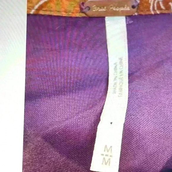 Free people shake it medium size purple casual dress - Picture 4 of 14
